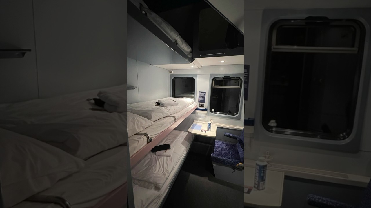 London to Prague by Night Train