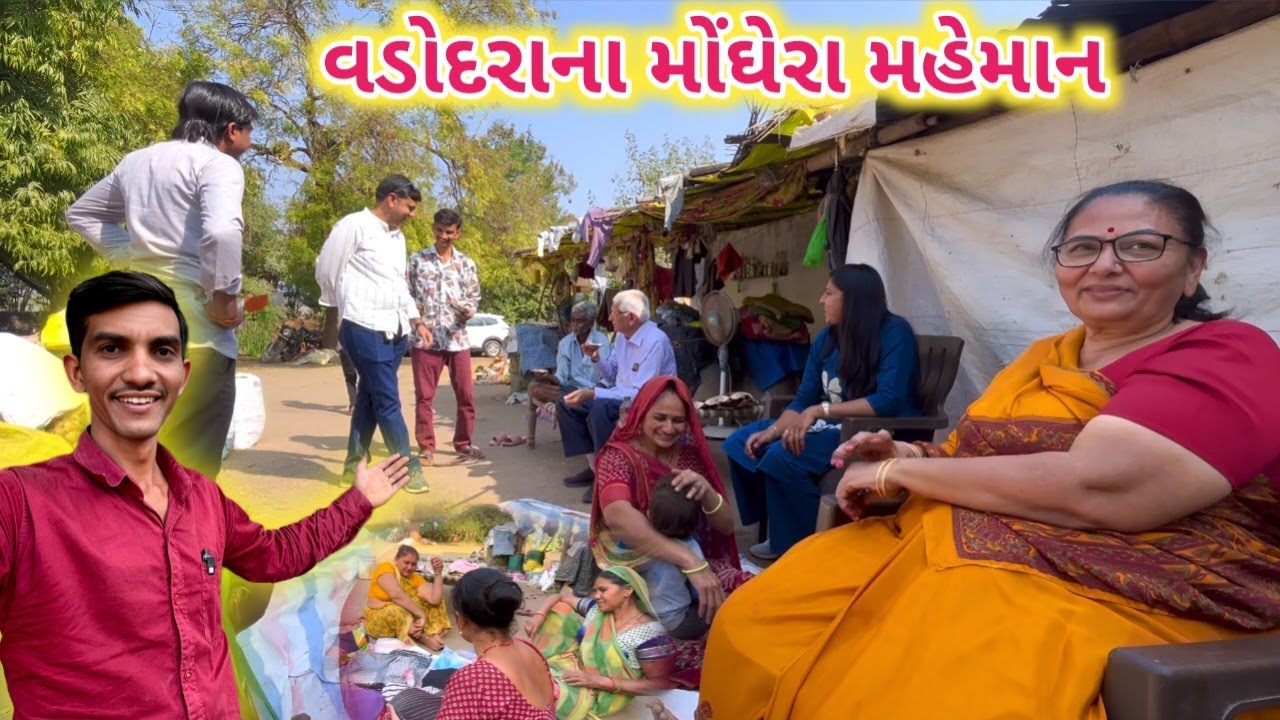 વડોદરાના મેમાન 😍 || Life at Botad Village Vlogs 