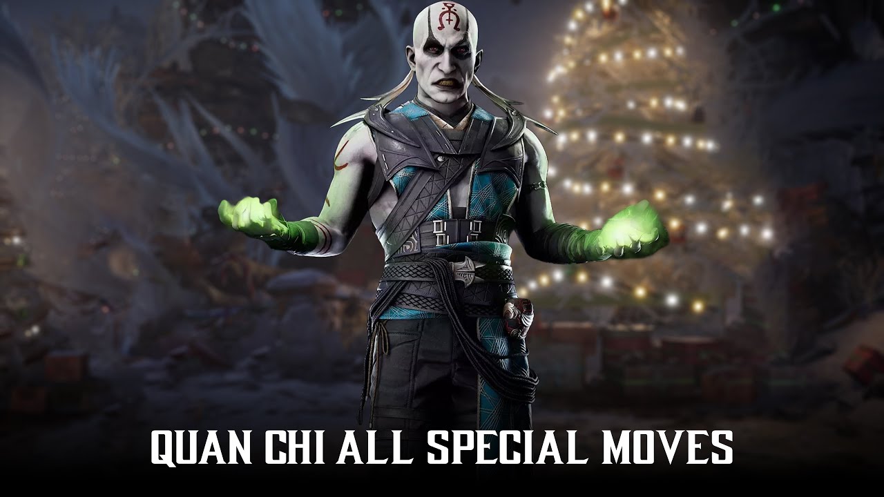 Mortal Kombat 1 - Quan Chi All Special Moves 4K
