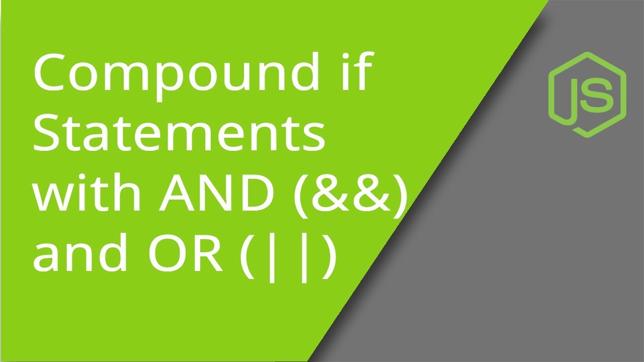 Logical Operators AND and OR with Compound if statements