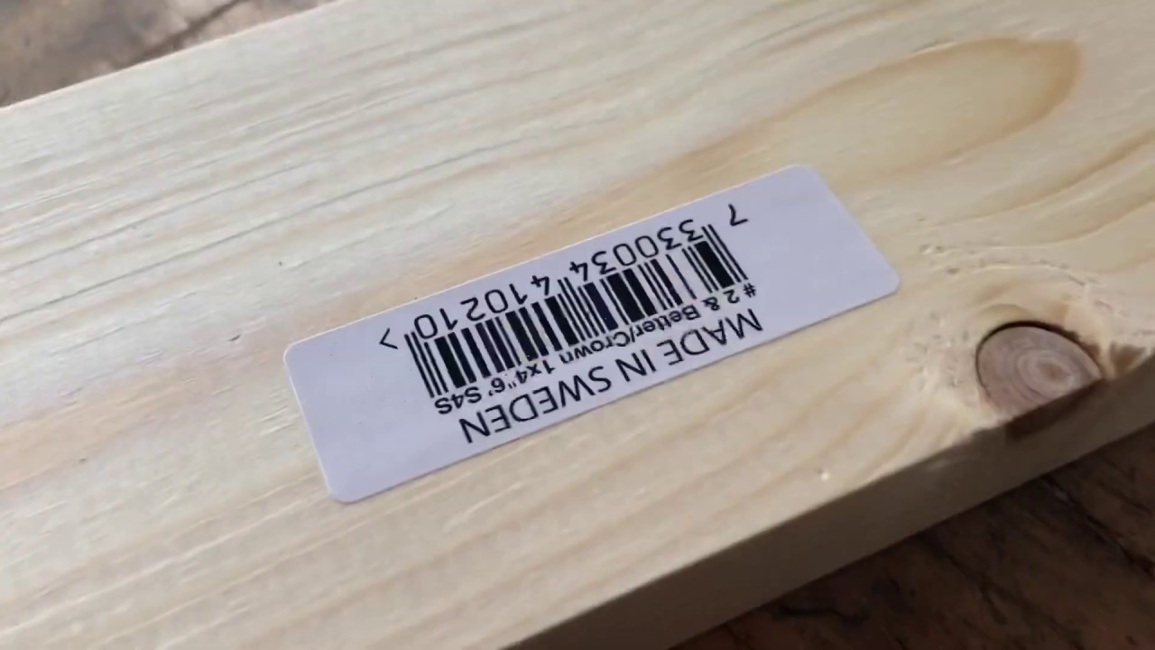 Shop Hack: How To Remove Stickers From Home Depot Lumber
