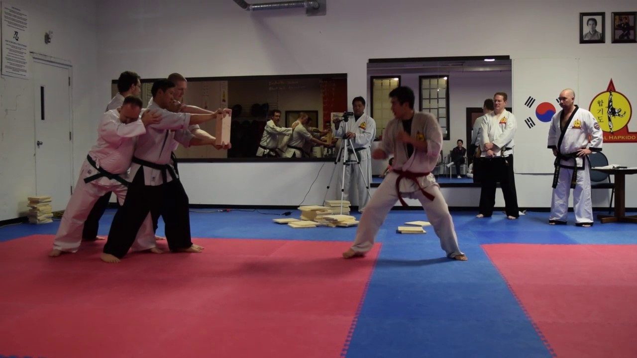 Hapkido Black Belt Test