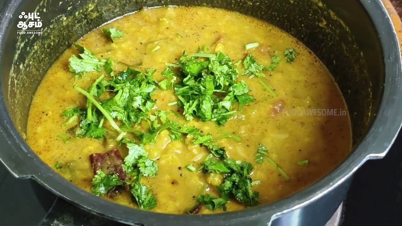 பீர்கங்காய் கூட்டு- peerkangai kootu- Ridgegourd recipes in tamil - Peerkangai Paruppu