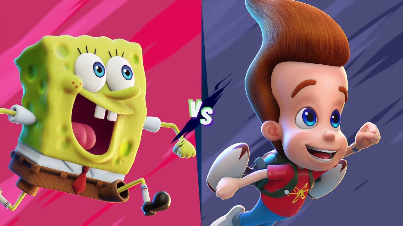 Spongebob Vs Jimmy Neutron  Nickelodeon All Star Brawl 2
