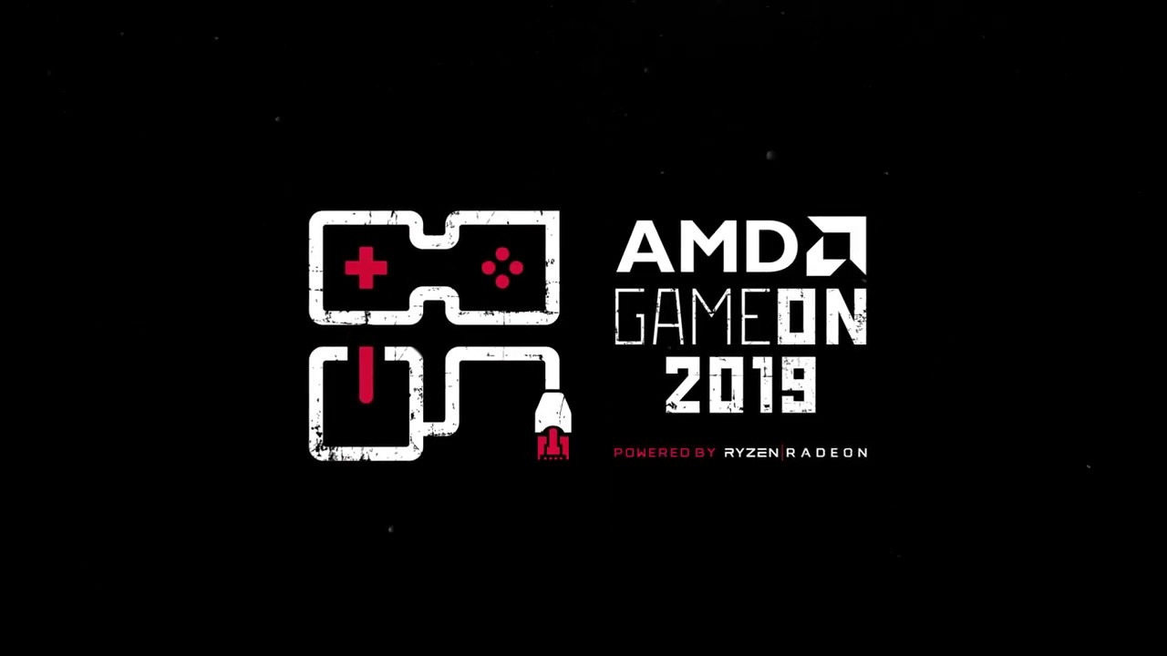 AMD GAMEON 2019. Official eSports partner - Playmax Interactive.