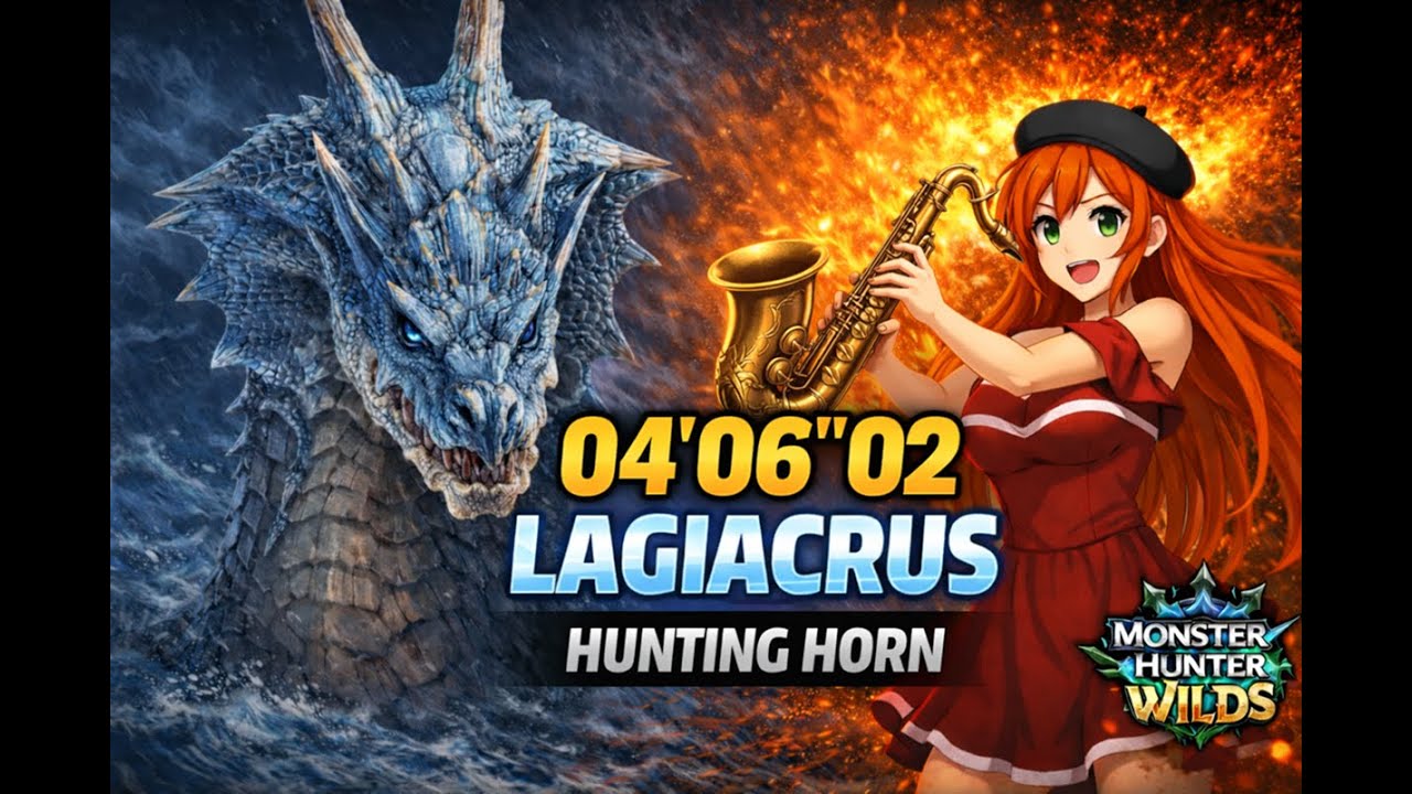 MH Wilds - Hunting Horn ★9 ♢5 Lagiacrus TCT Wiki Rules 04'06