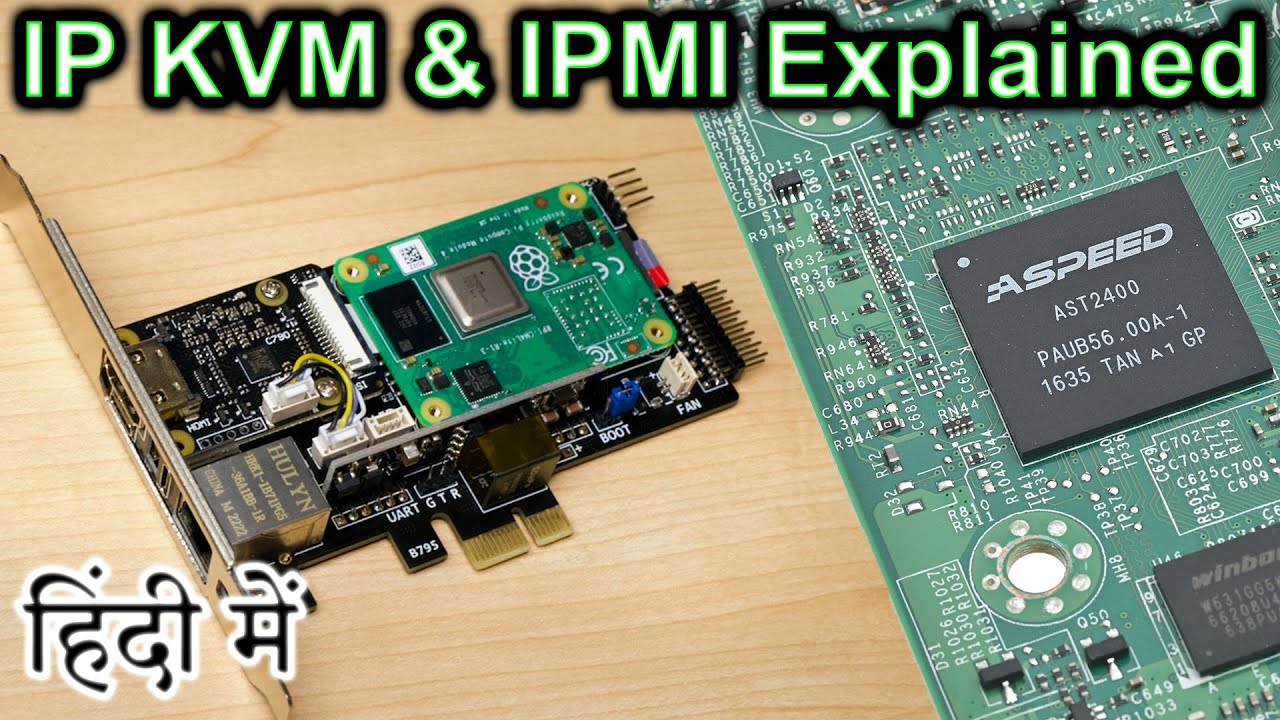 IP KVM & IPMI Explained in HINDI {Computer Wednesday}