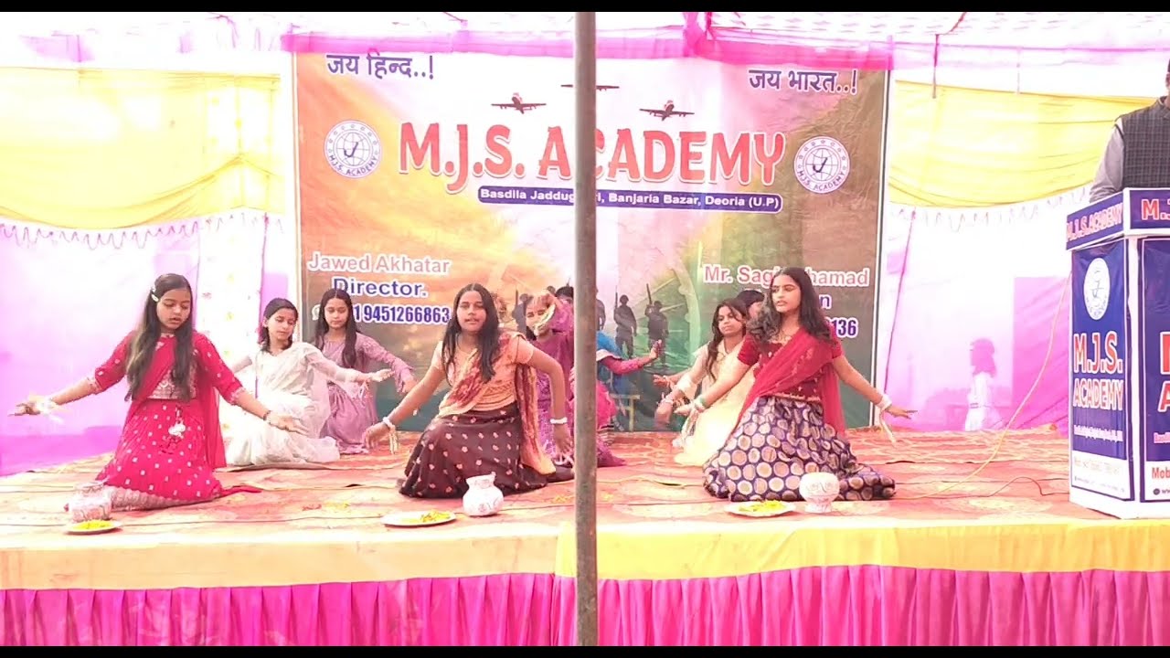 Aayo re aayo shubh din aayo #dancevideo #trending #schooltime @m.j.sacademyshekhpura 