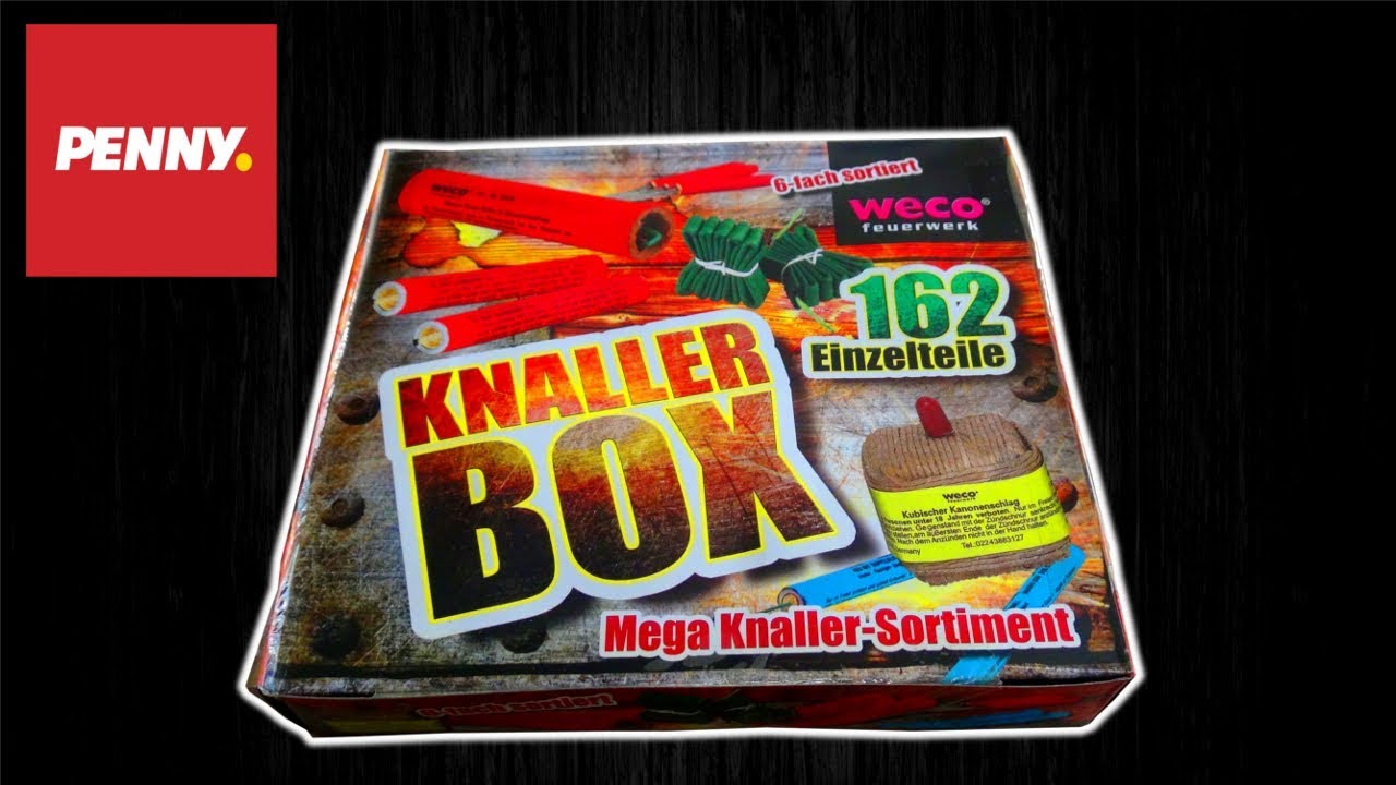 WECO KNALLER BOX | 7,99€ PENNY | FETTE BÖLLER BOX!