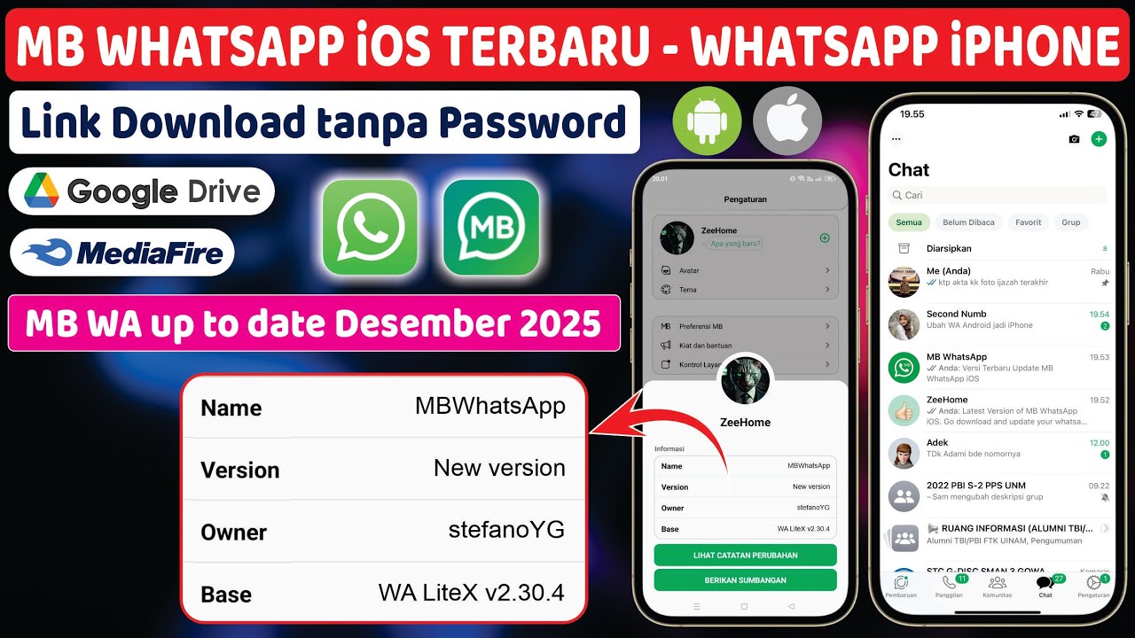 MB WHATSAPP IOS LATEST 2025 ⚡WA GB, КОТОРЫЙ ОЧЕНЬ ХОРОШ, СУПЕР ПЛАВНЫЙ