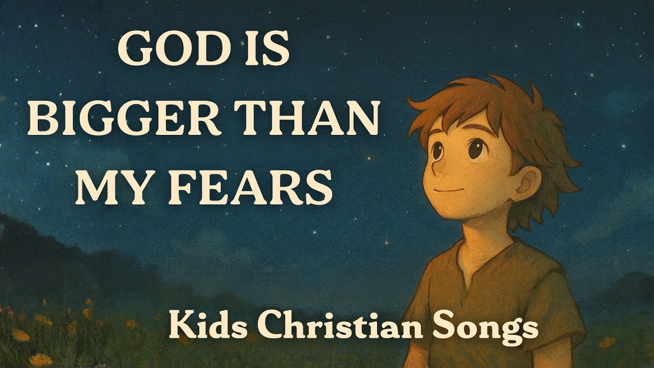 🌟 God Is Bigger Than My Fears | Songs of Faith for Kids