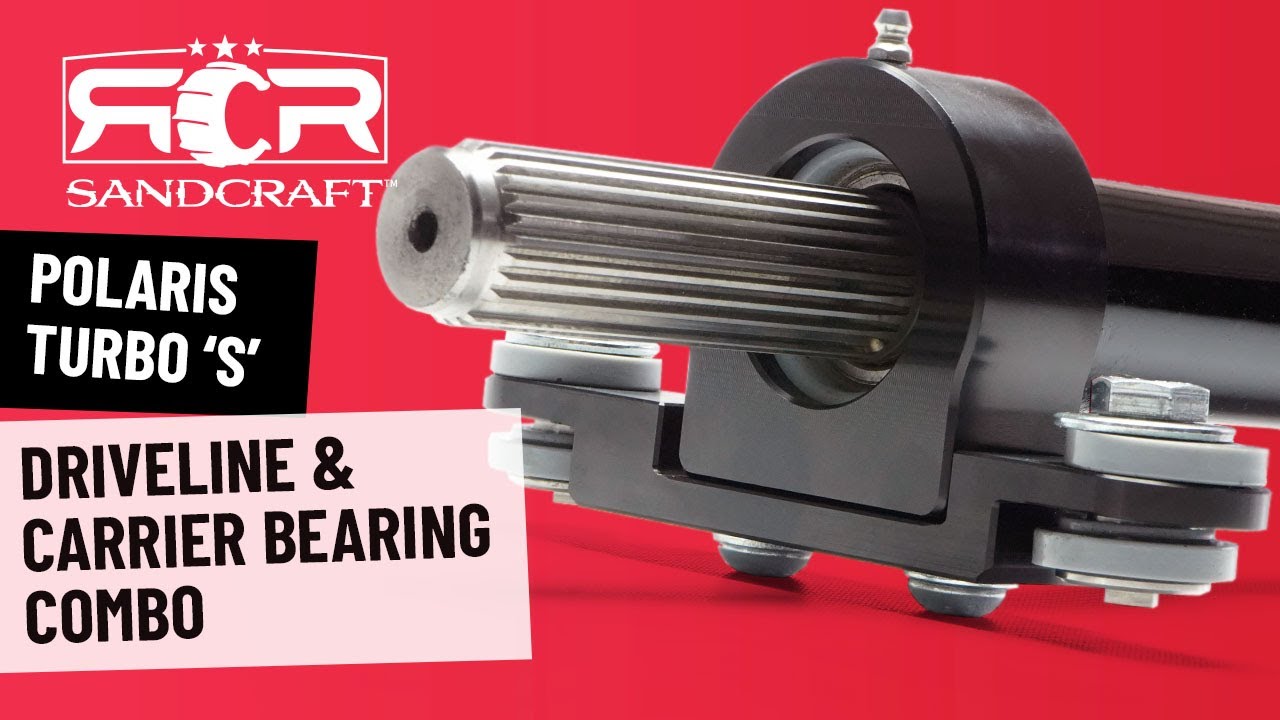 SANDCRAFT DIY Installation - Driveline & Carrier Bearing Combo - Turbo S
