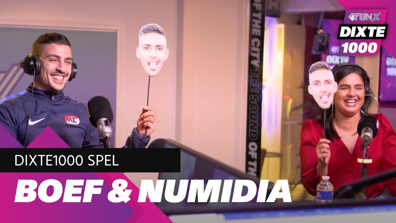 DIXTE1000: WAT weten BOEF en NUMIDIA van elkaar? WIE O WIE SPEL!