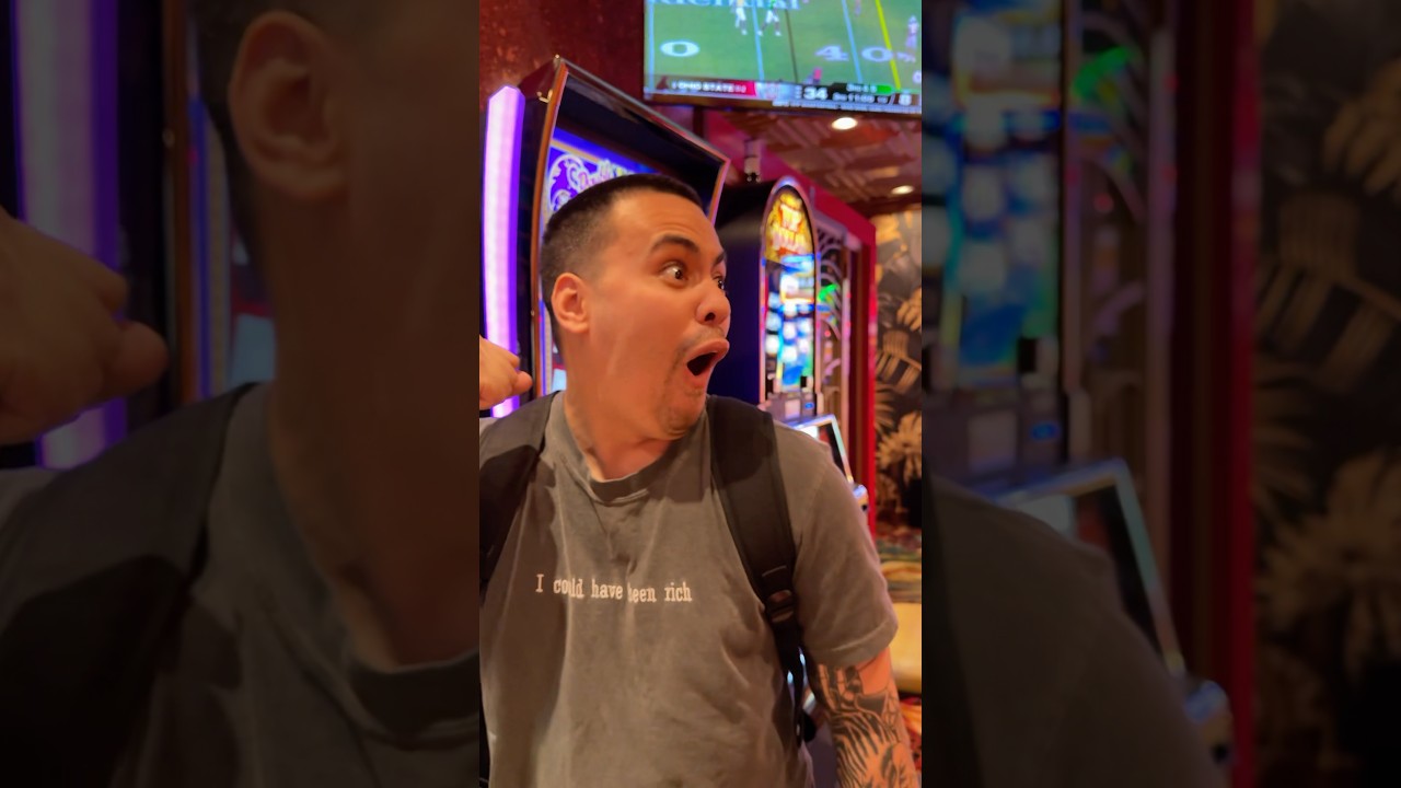 Pinball beat me yesterday, but I won&rsquo;t let it beat me today #slots #gambling #lasvegas #casino