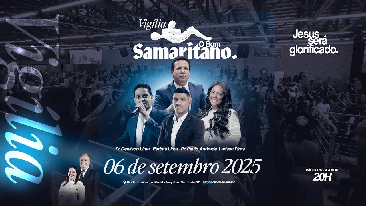O Bom Samaritano | Vigília ao vivo - Setembro 2025
