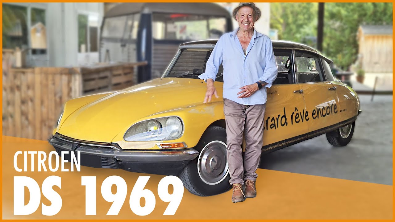 IL VA FAIRE LE TOUR DU MONDE AVEC CETTE CITROËN DS DE 1969 !