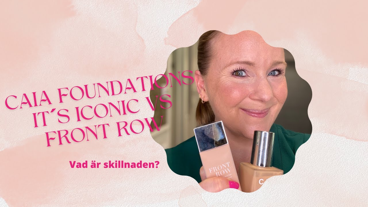 Caia It´s Iconic vs Front Row - Vad är skillnaden?