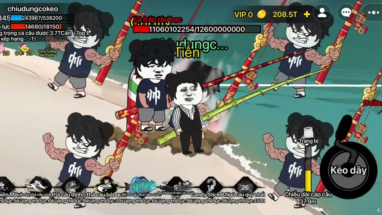 Em Trai Solo 3 Boss Mạnh Nhất Sẽ Ra Sao???