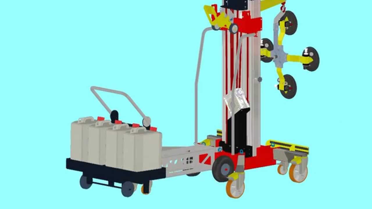 Sollevatori per vetro Golia Bull  / Glass Lifters Golia Bull 3D