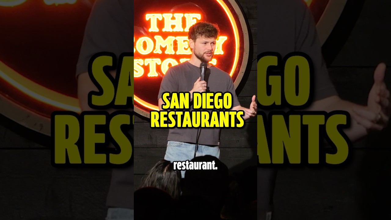 Paying to be an inconvenience.#sandiego #restauraunt #standup #comedy