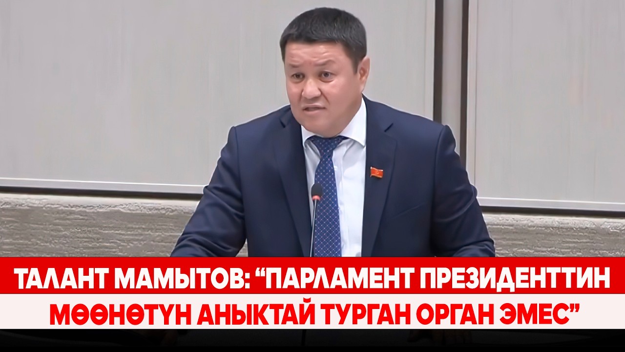 “Төрага депутаттарды туңгуюкка кептебеши керек”