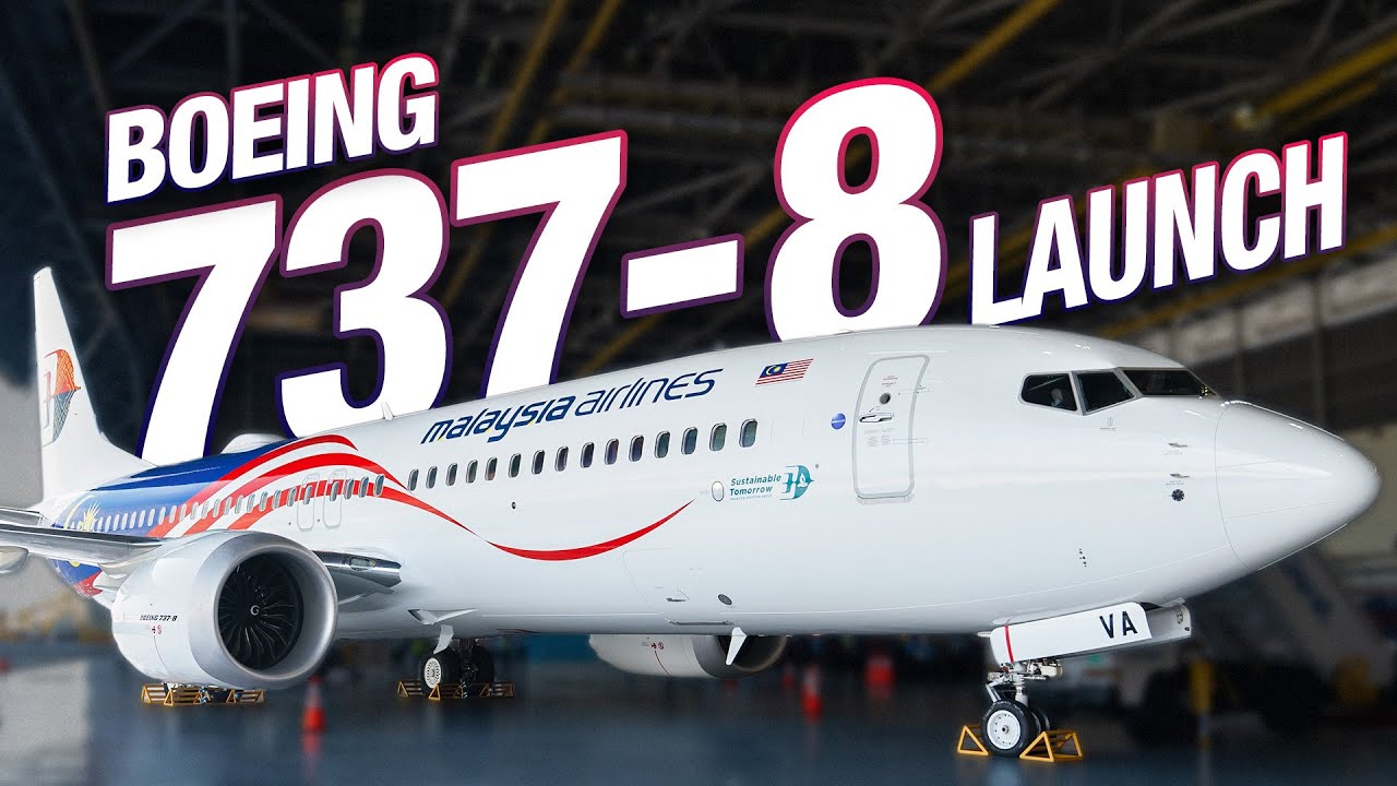 Boeing 737-8 Malaysia Airlines: мы поднимаемся на борт нового самолета, только что с завода