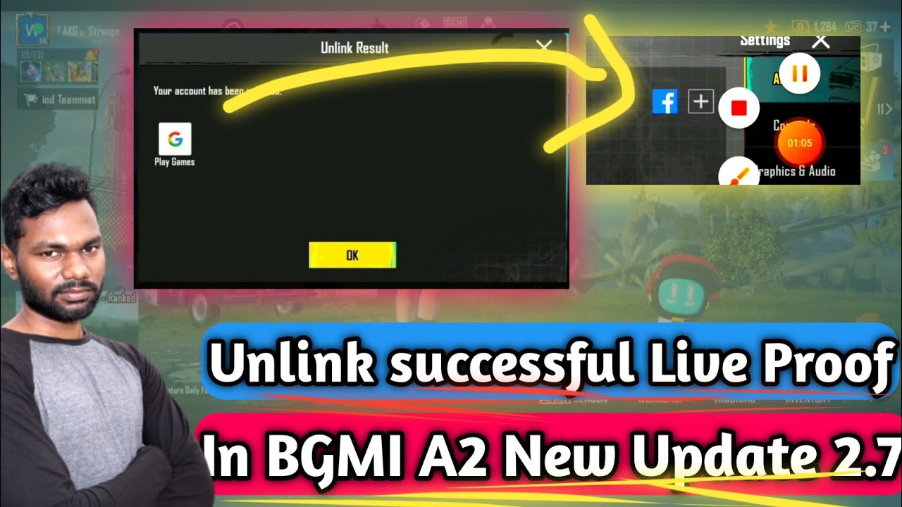 Unlink Process Complete After 7 Days Live Proof 100% Working 2023 Hindi| BGMI New Unlink Gmail 2023