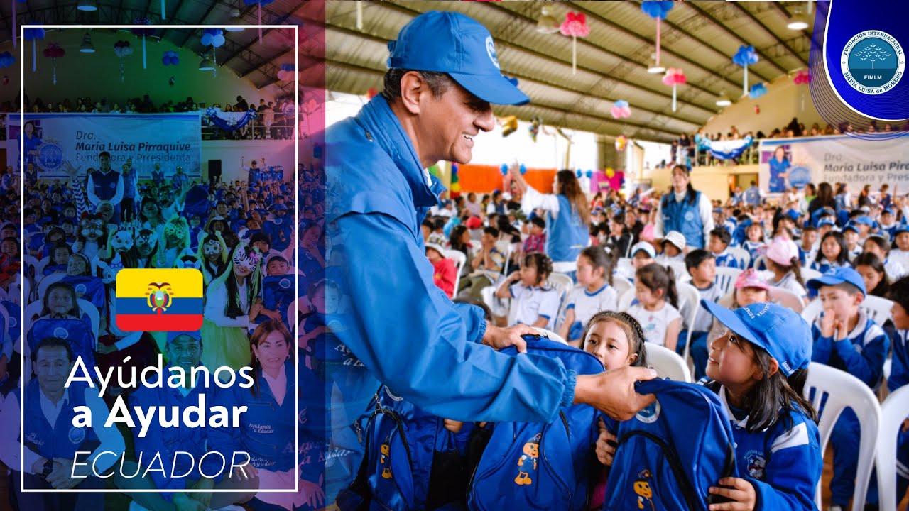 Entrega de kits escolares en Lloa • Ecuador