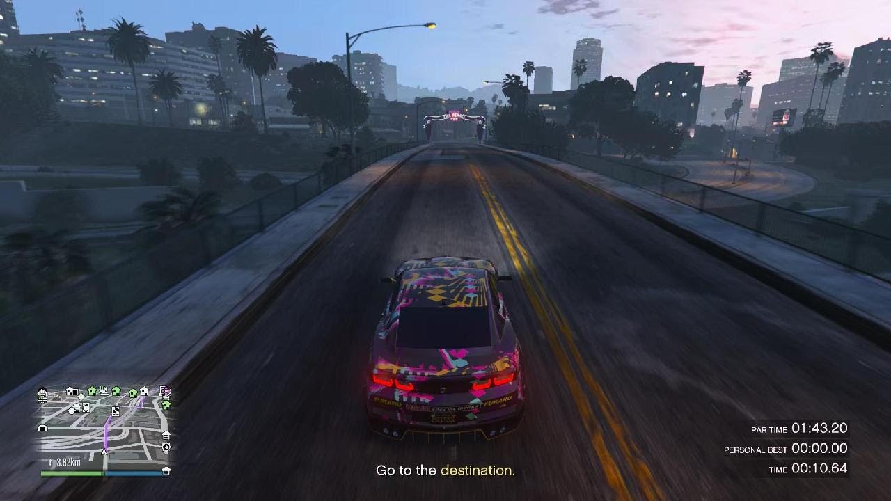 Time Trial Del Perro Pier in Vigero Zx