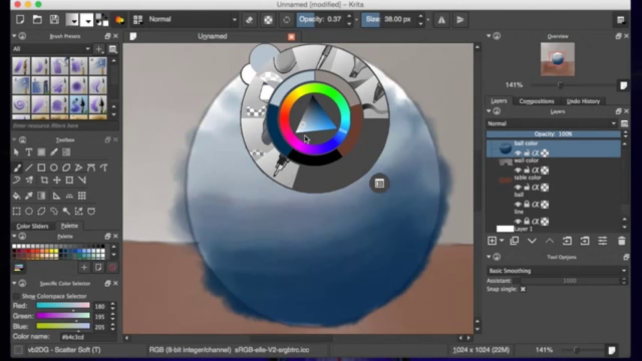 Digital Painting and Krita part 1