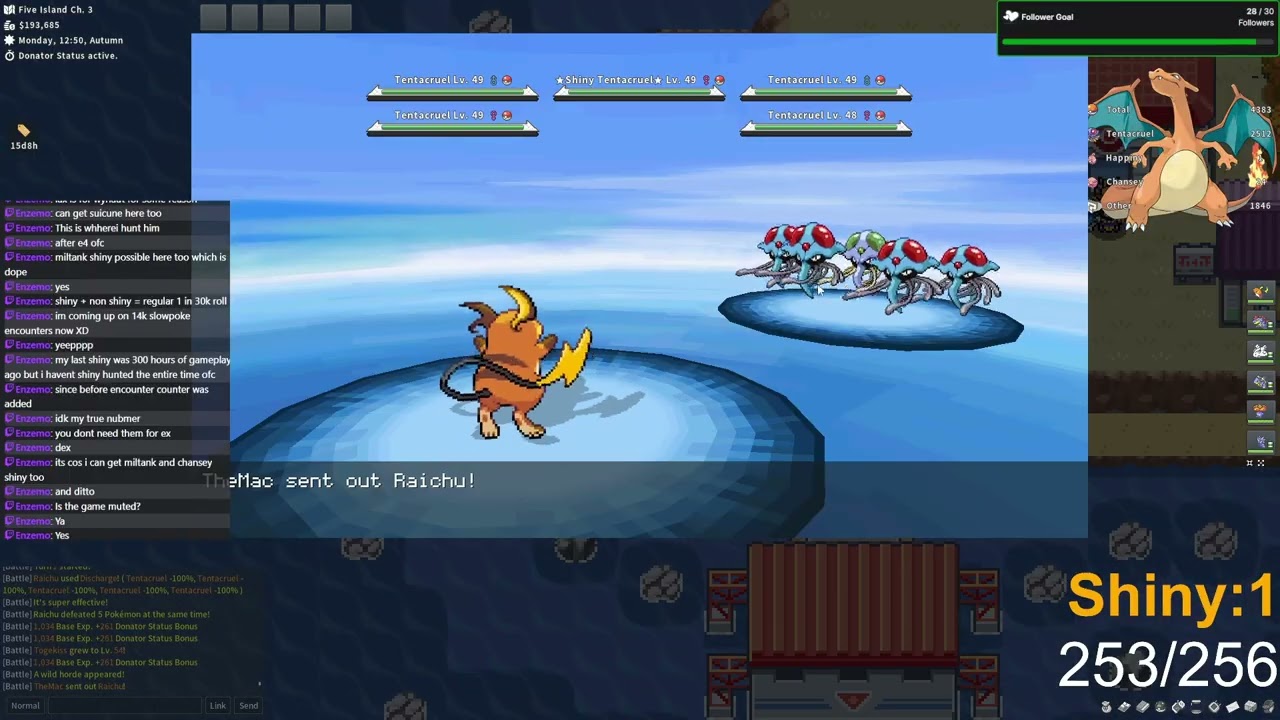 2 блестящих покемона, даже не ища их?! (PokeMMO SHINY WARS 2026) | #the1macgg на #Twitch