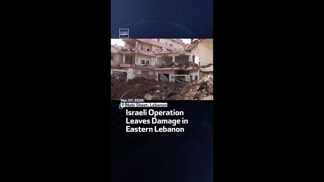 Israeli Operation Leaves Damage in Eastern Lebanon