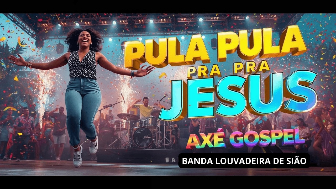 PULA PULA PRA JESUS - Música Inédita de Axé Gospel | Louvadeira de Sião