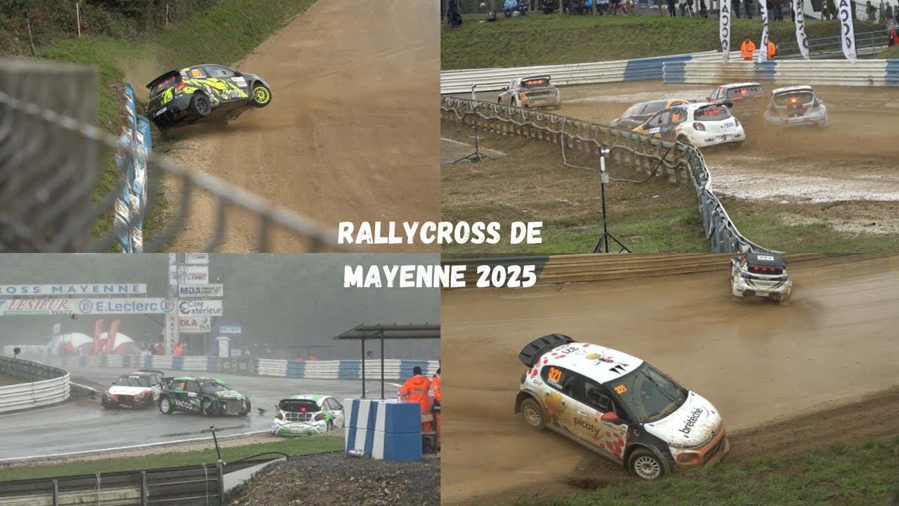 Rallycross de Mayenne 2025| CRASHES & MANY MISTAKES