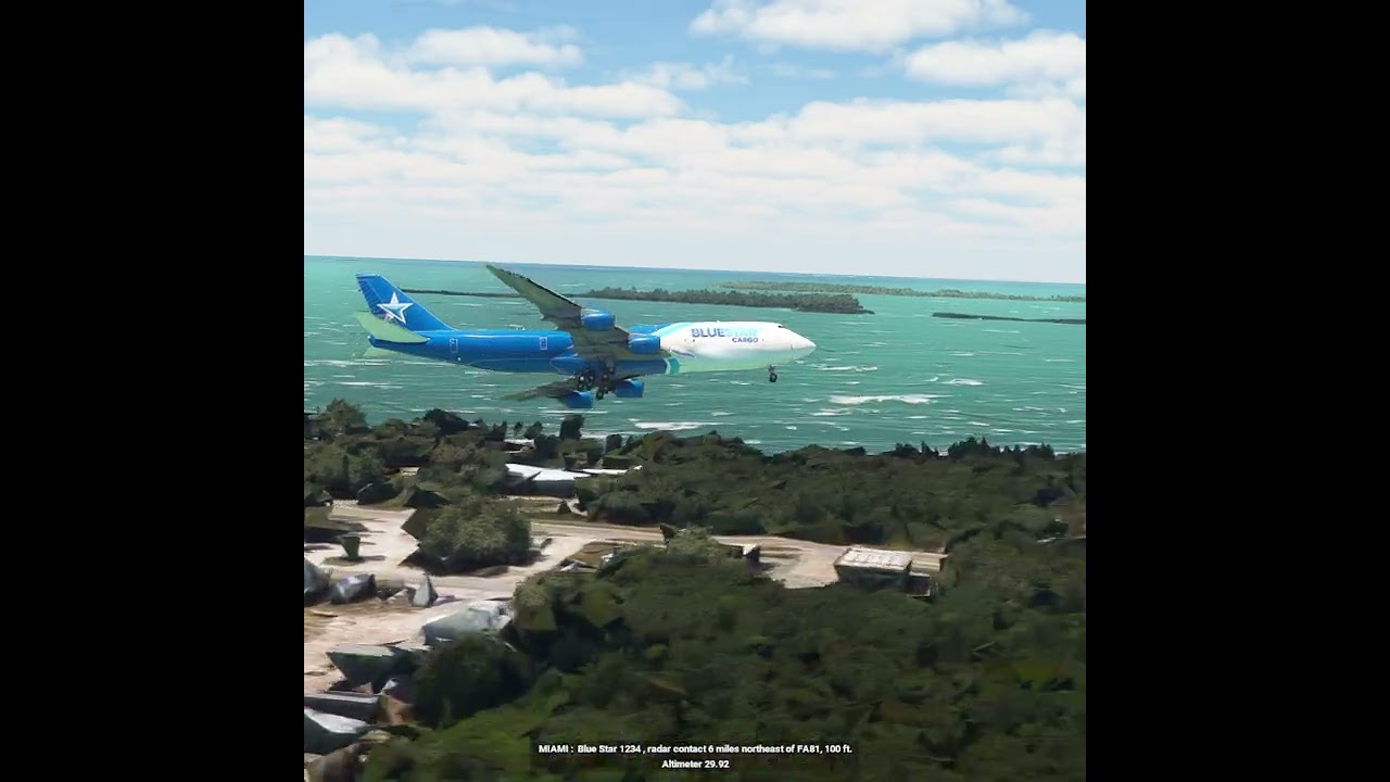 this plane lost its way to land EPS 289