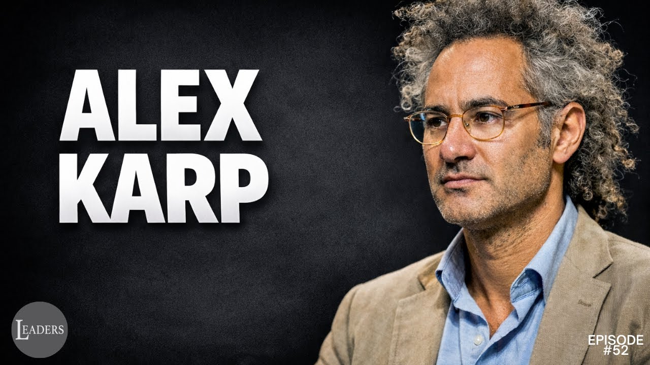 Episode 52: Alex Karp: The Philosopher-CEO Redefining Leadership