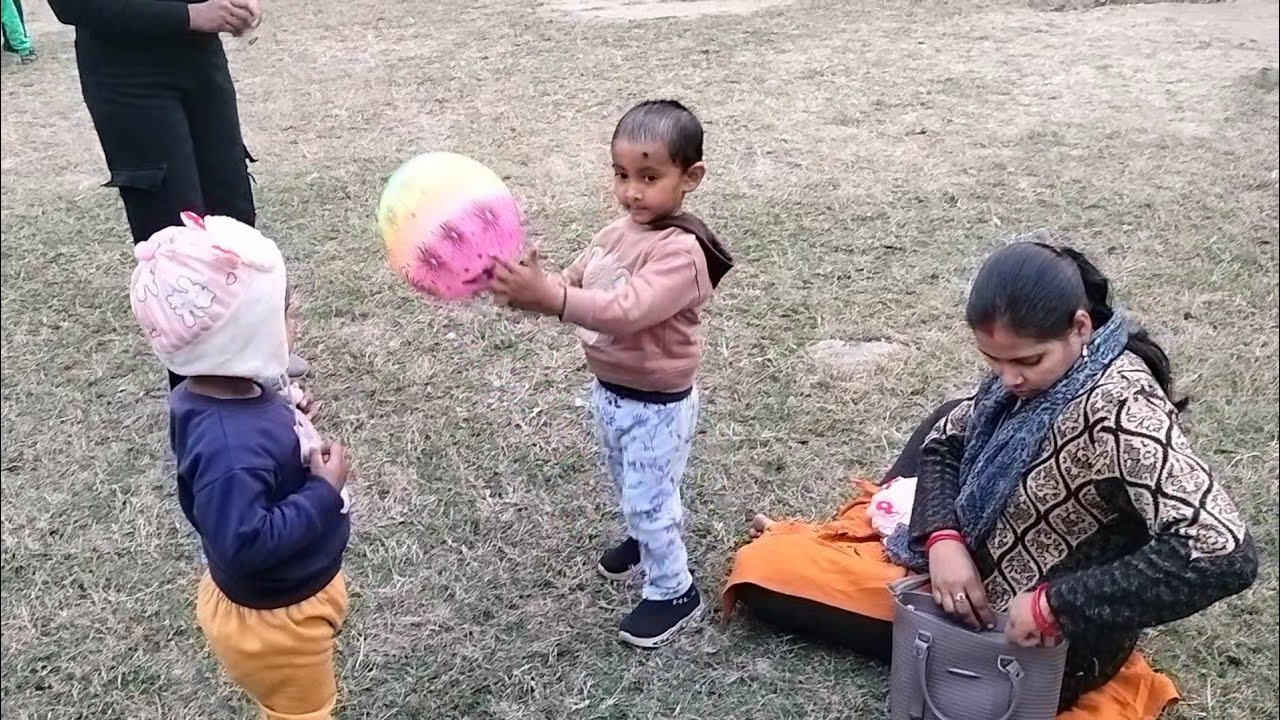 Park Aa Gye Paru Aaru Ke Sath 😊