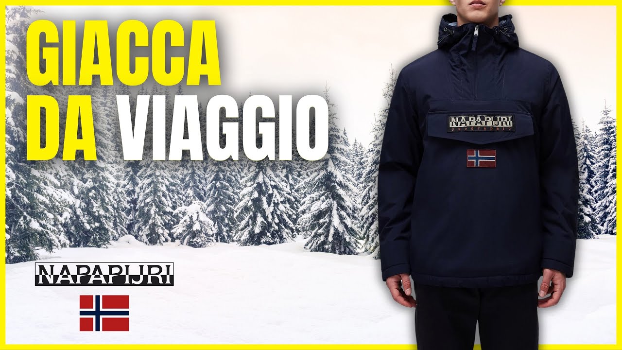 NAPAPIJRI Anorak Rainforest Winter: Giacca da VIAGGIO ✈️