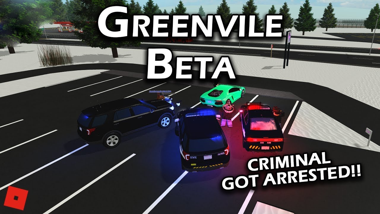 BUSTED A CRIMINAL!!! || ROBLOX - Greenville Beta