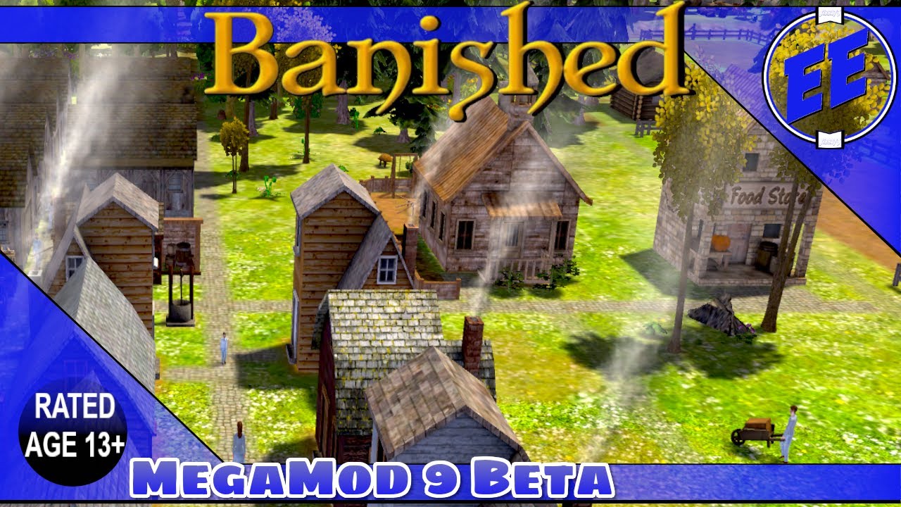 Banished MegaMod 9 - Village Improvements ~ S13 Ep6 / @BlackLiquidteam #MegaMod9 #BanishedWednesday