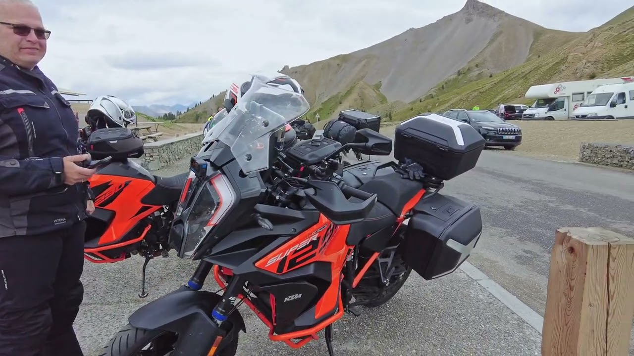 KTM 1290 Super Adventure S Schweiz Frankreich Italien September 2024 - Route des Grandes Alps