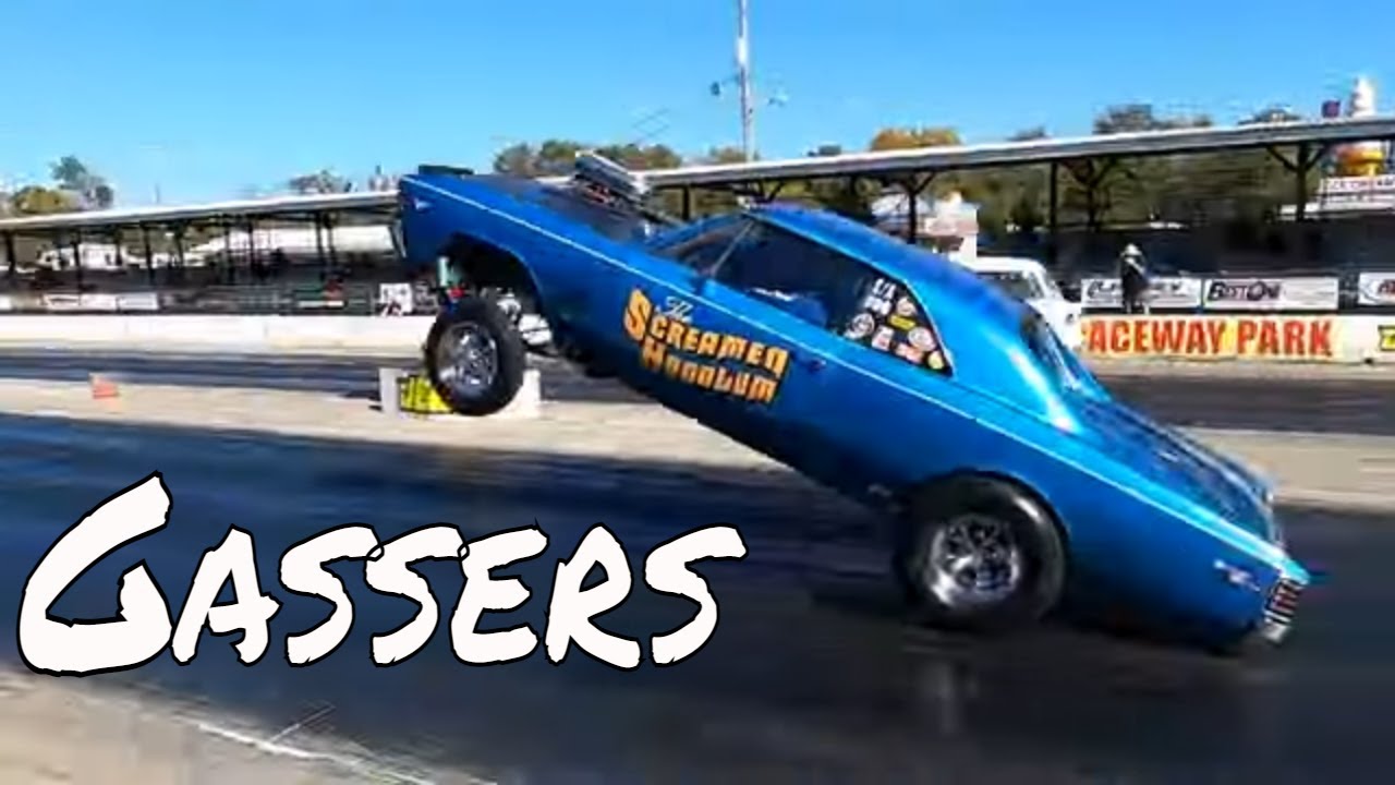 Gassers Gassers and More Gassers! Wheel Standers Loaded with Action!