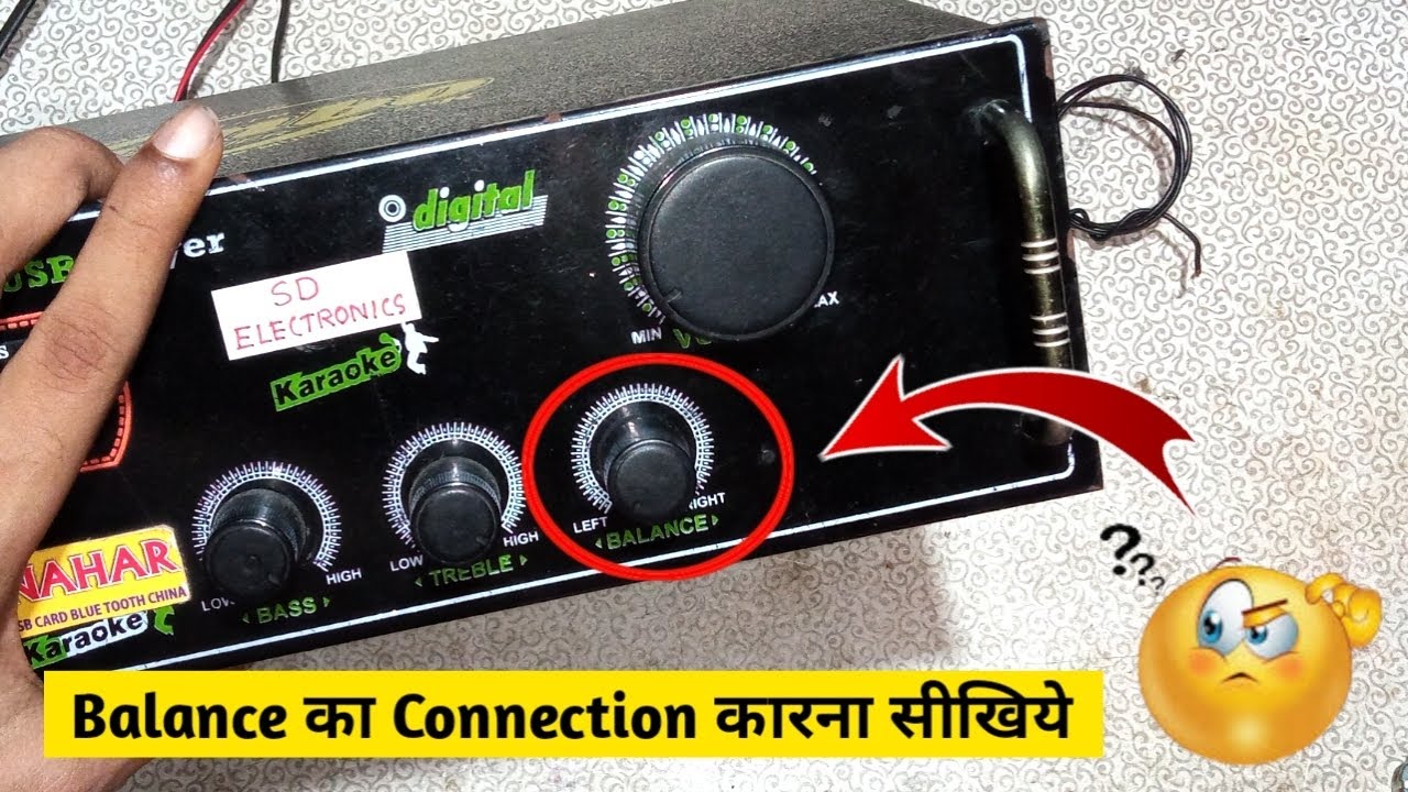 4440 double ic amplifier board balance connection
