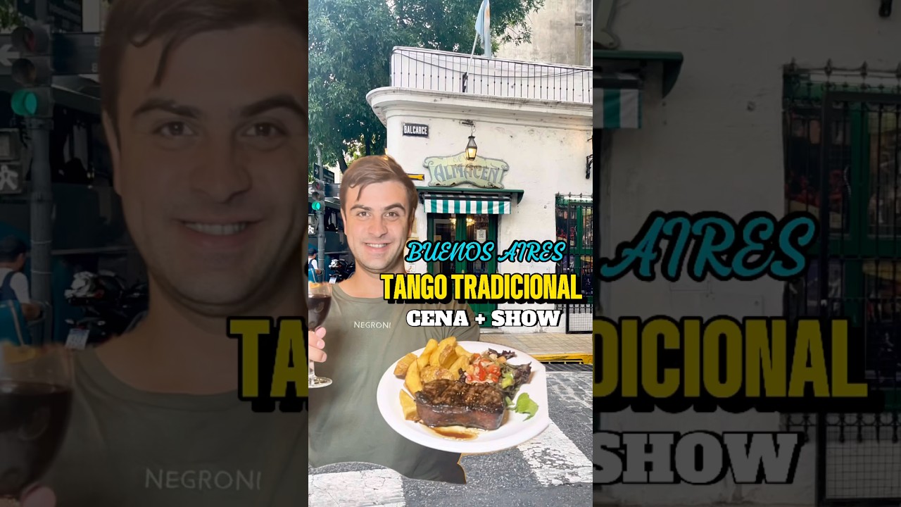 CENA + SHOW - Viejo Almac&eacute;n de Tango desde 1969 - SAN TELMO 🇦🇷