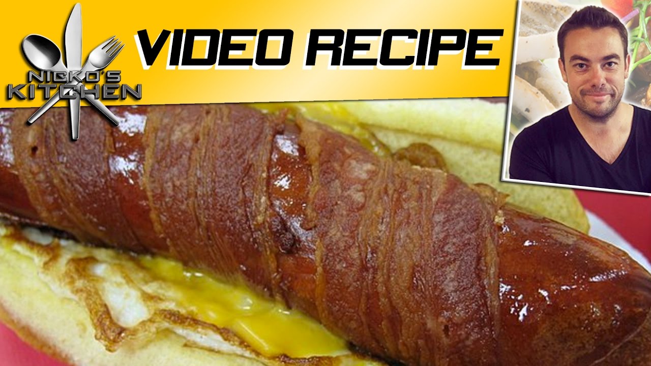Bacon Wrapped Hotdogs