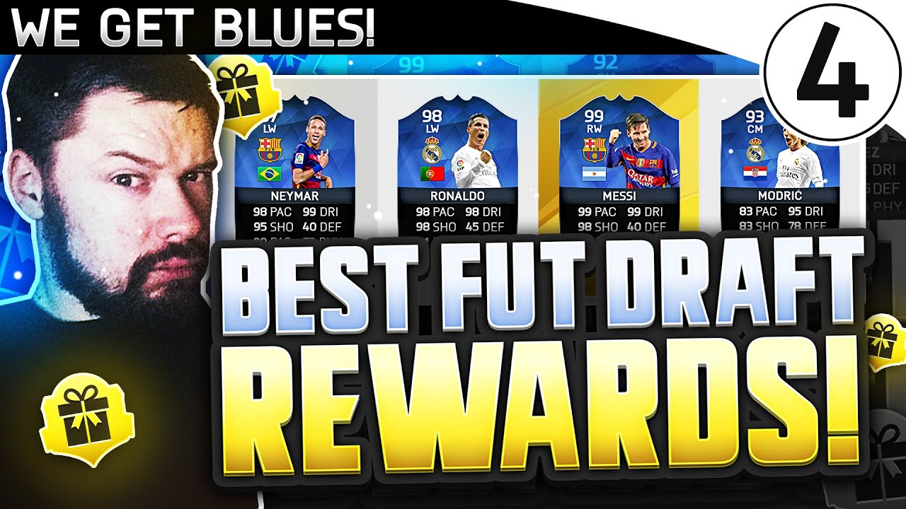 99 MESSI, 98 RONALDO & 94 SUAREZ!!! THE BEST FUT DRAFT REWARDS #04 - FIFA 16 FUT DRAFT