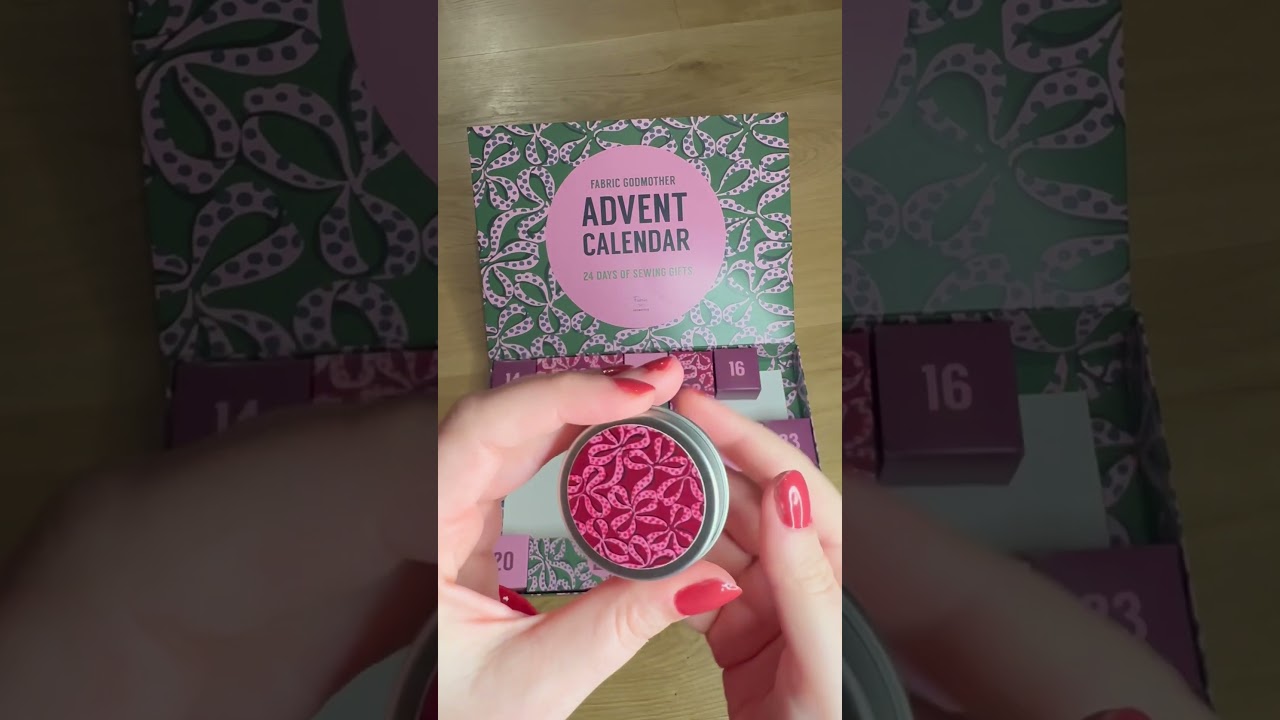 DAY 12 Fabric Godmother Sewing Advent Calendar Unboxing 