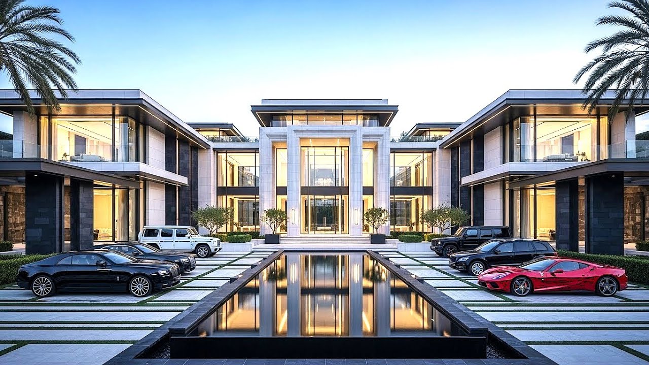 A MONUMENT OF LUXURY | INSIDE A GRAND MODERN PALACE