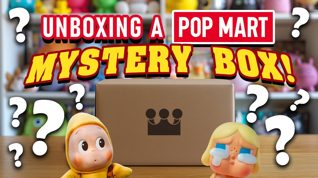 Мне прислали загадочную коробку от Pop Mart! 📦 [Распаковка] #popmart #mysterybox