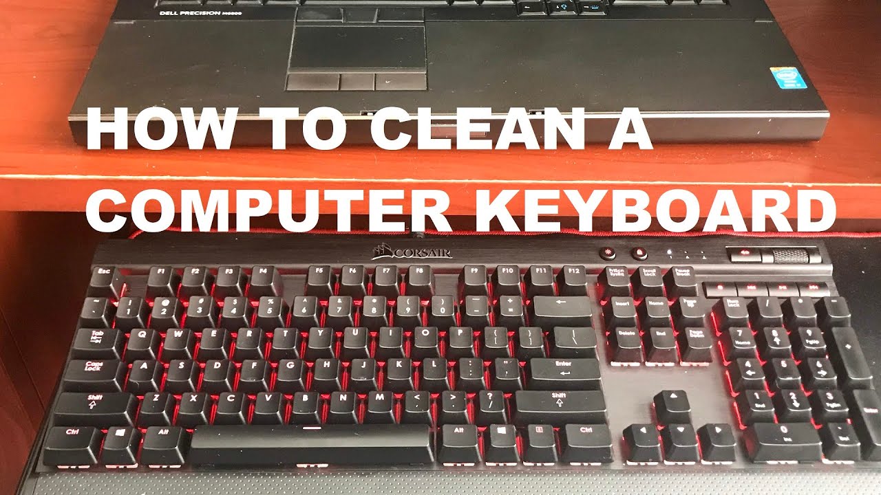 How to Clean a Computer Keyboard